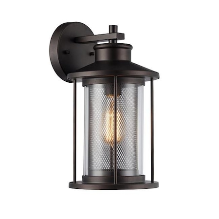 Chloe Lighting Chloe Lighting CH22071RB14-OD1 14 in. Tall Crichton Transitional 1 Light Rubbed Bronze Outdoor Wall Sconce CH22071RB14-OD1